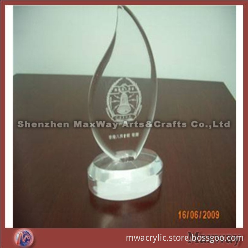 Pure Custom Fork Acrylic Award